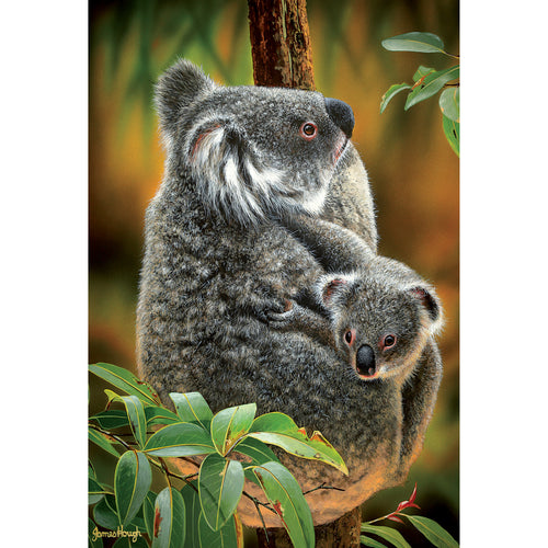 JMH05 Koala Cute (Australian Koala And Joey)