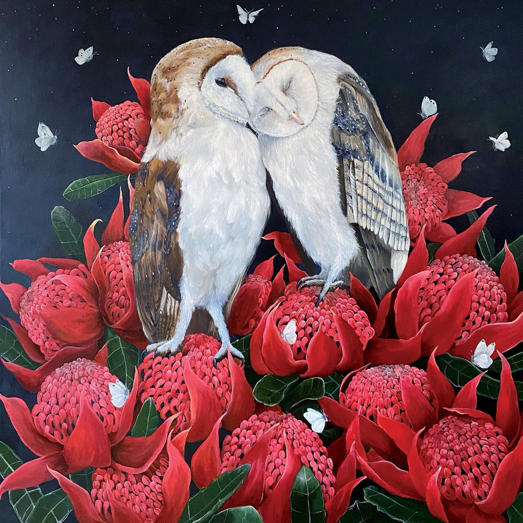 The Lovers (Barn Owls)