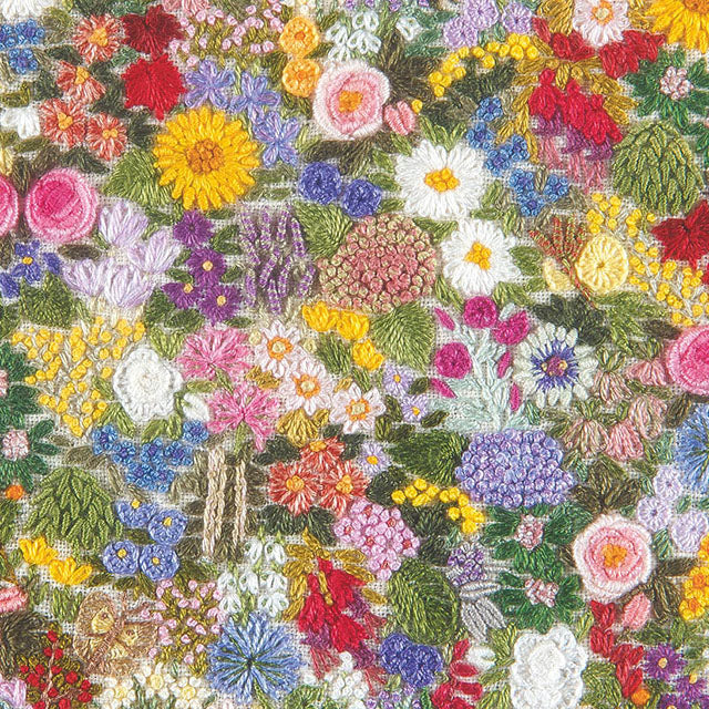 DL02G Carpet Of Flowers (Hand Embroidery)