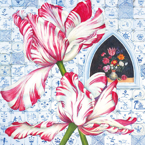 MLJ27G Tulip With Delft Tiles