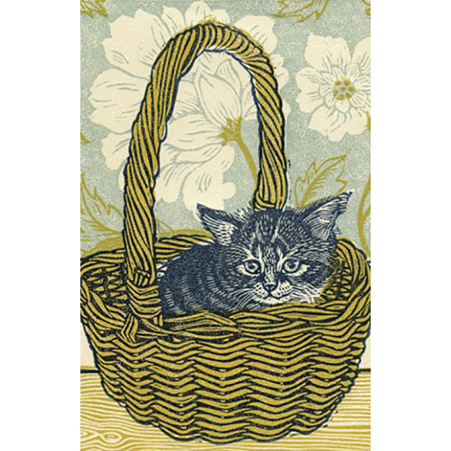 GP-VL15N Kitten In A Basket